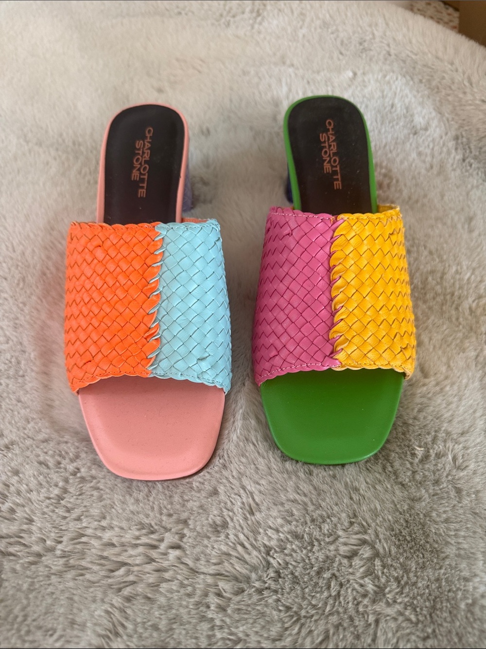 Charlotte Stone LENU Kortman mule. Brand new- size 8